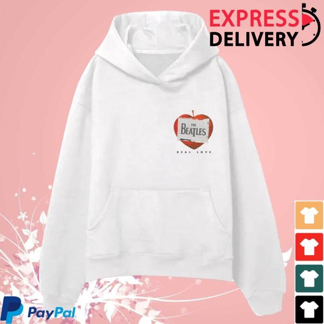 90s Legend Real Love Hoodie The Beatles Bootleg
