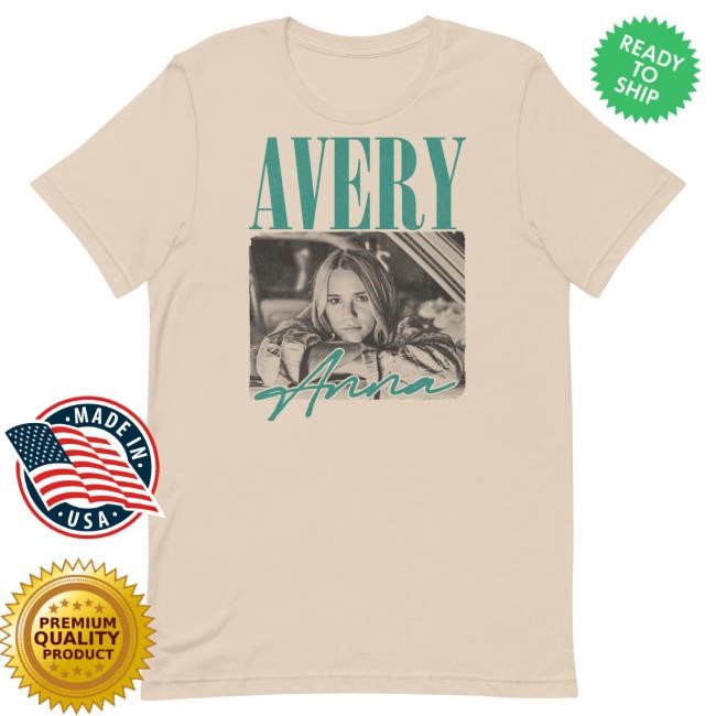Official Warner Music Merch Store Shop Avery Anna Photo Shirt WarnerMusic
