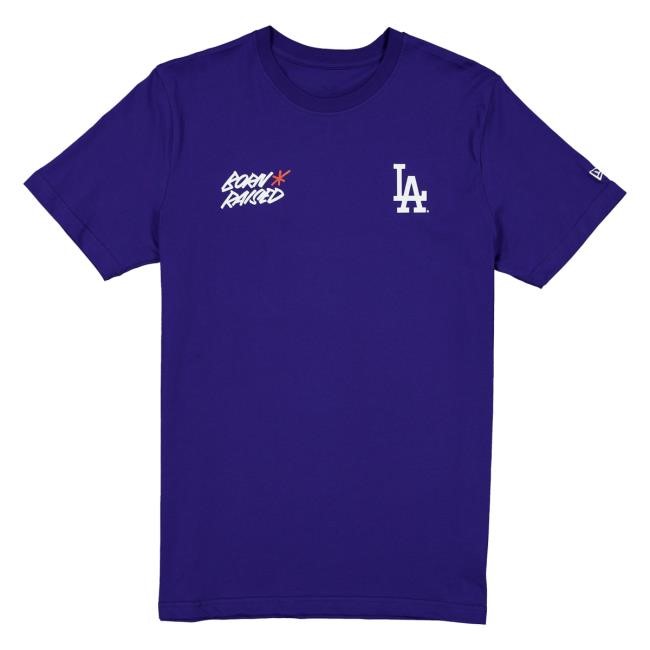 Official Born X Raised Merch Store Shop Born X Raised + Dodgers Signpainter Hot Shirt: White BornXRaised