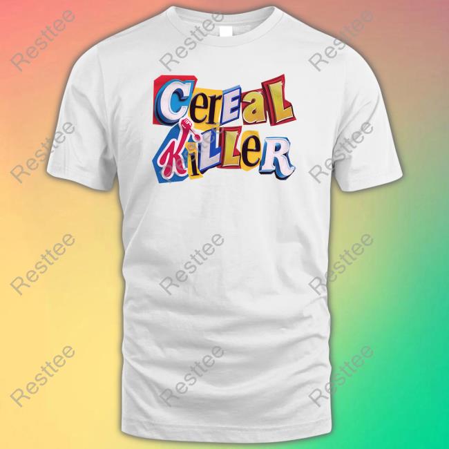Cereal Killer Ransom Note Shirt