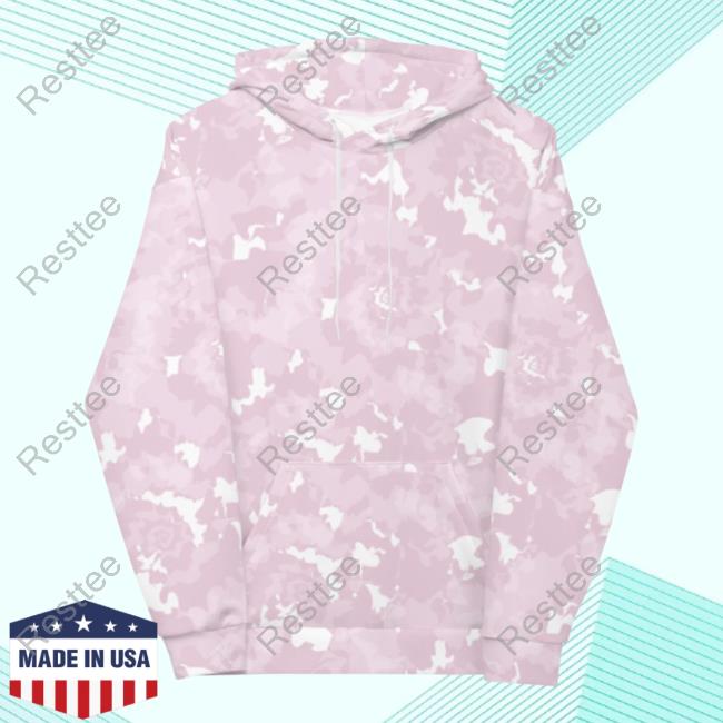 Official Revail Pink Tie Dye Hooded Sweatshirt Official Revail Pink Tie Dye Crewneck
