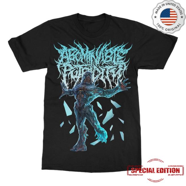 Official Indie Merch Store Shop Abominable Putridity "The Anomalies Of Artificial Origin" Tshirt Indiemerchstore