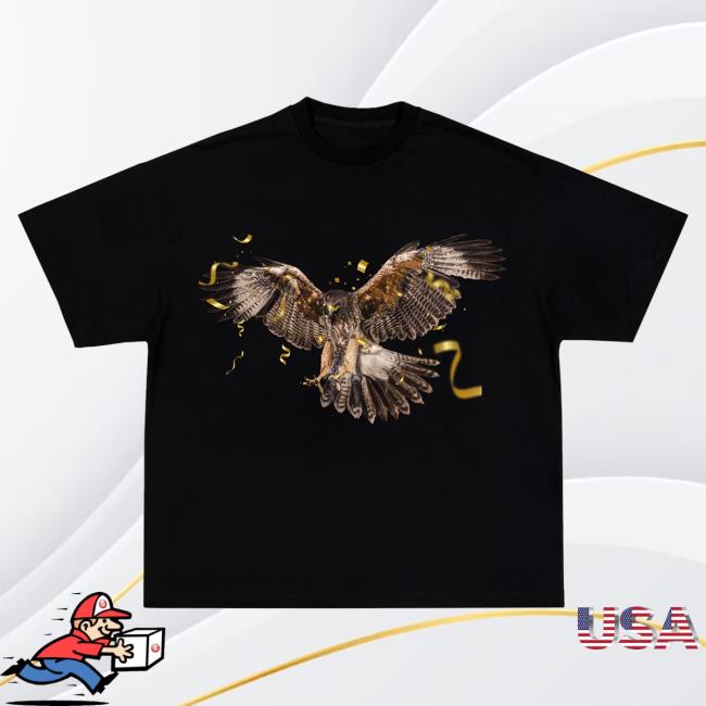 Official Freebandz Merch Store Future One Big Party Confetti Eagle Shirt New