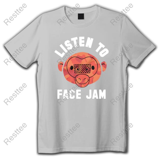 Rooster Teeth Store Face Jam Sauce Monkey Ketchup Camo Tee Shirt