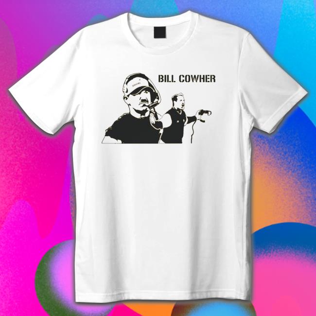 Official Pittsburgh Steelers Coach Bill Cowher Legend Tee Shirts