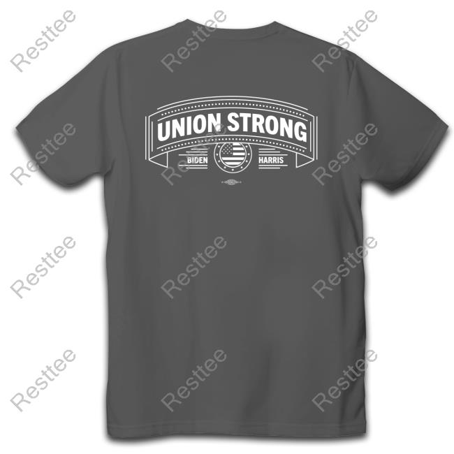 Biden Harris Union Strong Tee Official Biden Harris Union Strong Tee