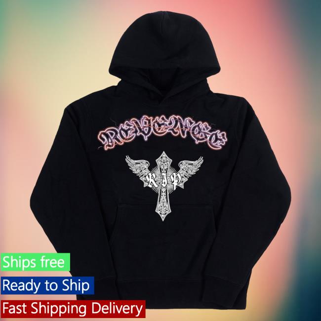 Official Revenge XXXTentacion Apparel Clothing Store Shop Revenge Skeleton Angel Hoodie XXX Tentacion Merch