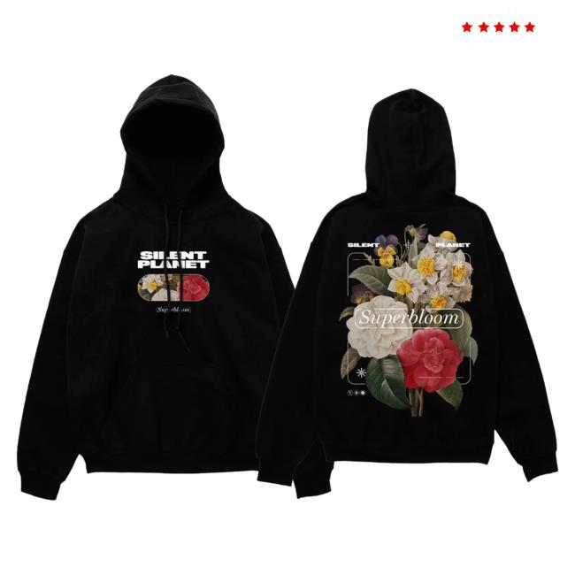 Official Silent Planet Merch Superbloom Pullover Sweatshirt
