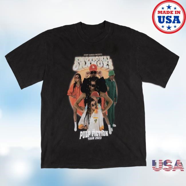 Official Emotional Oranges The Pulp Fiction Tour Vintage R&B T Shirt