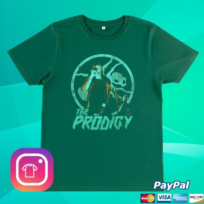 Official The Prodigy Prodigy Attack Mode Photo Tshirt - Green (Mens & Womens Available) Official The Prodigy Prodigy Attack Mode Photo Tee - Green (Mens & Womens Available)