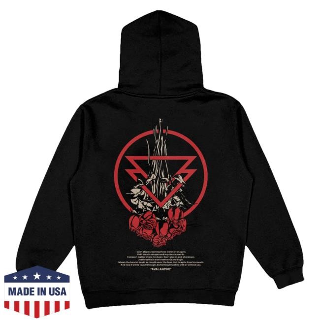 The Ghost Inside Lyrics 2.0 Hoody (Black)