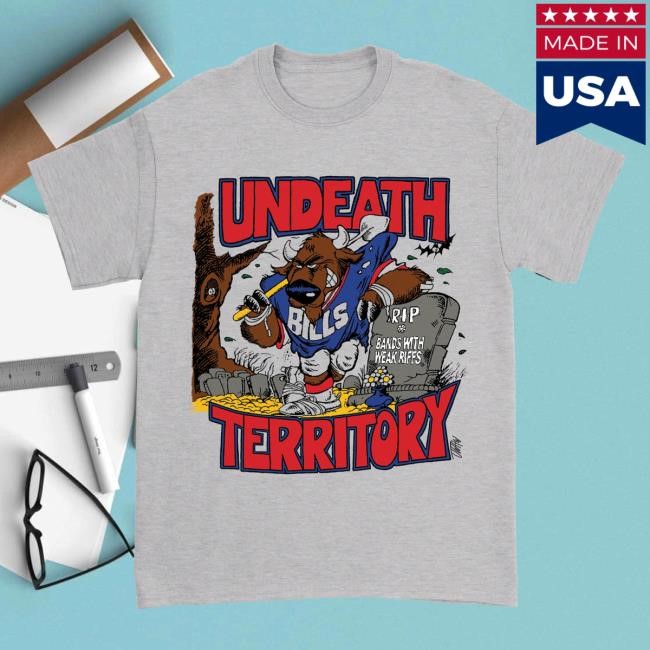 Official Undeath Metal Merch RIP Weak Riffs Tee