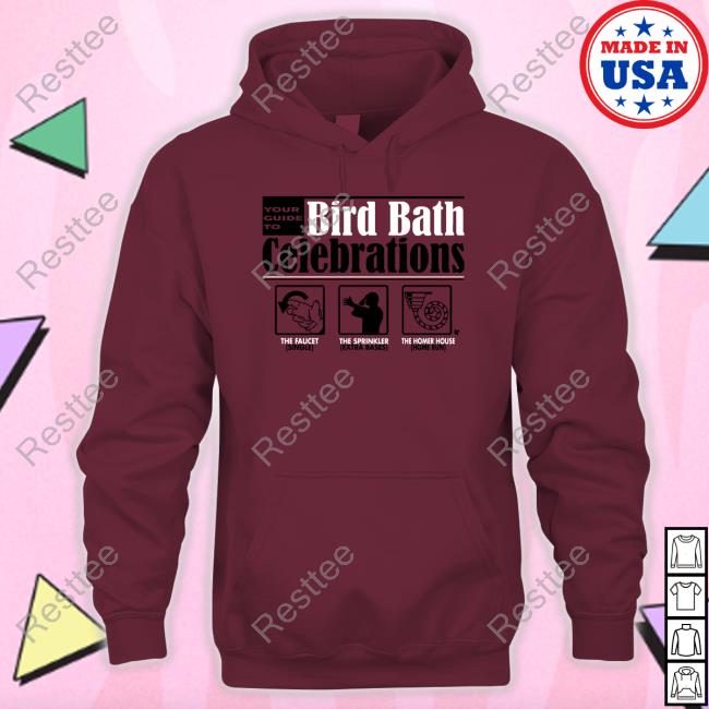 Breaking T Baltimore Bird Bath Crewneck Sweatshirt Baltimore Bird Bath Shirt
