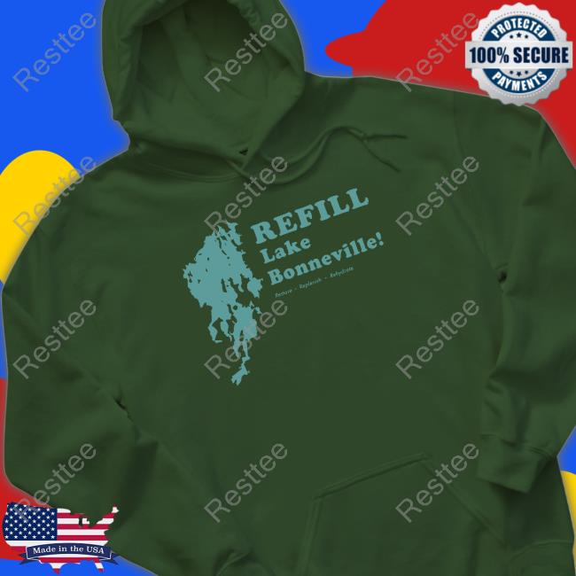 Refill Lake Bonneville Shirt Spencer Ryan Hall Refill Lake Bonneville Long SLeeve Tee