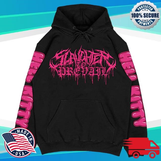 Official First Blood Store Slaughter to Prevail - Hell Kitty Halloween - Hooded Sweatshirt