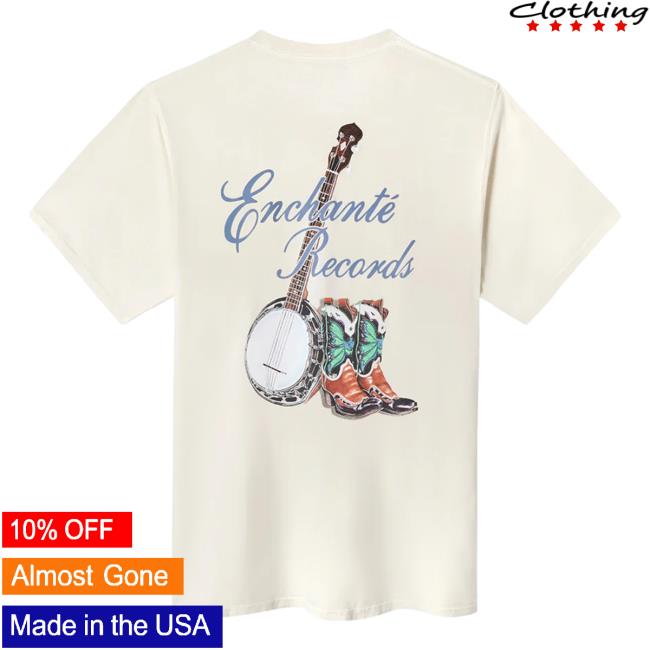 Official Daniel Ricciardo Merch Store Enchante Records New Shirt Creme DanielRicciardo Shop