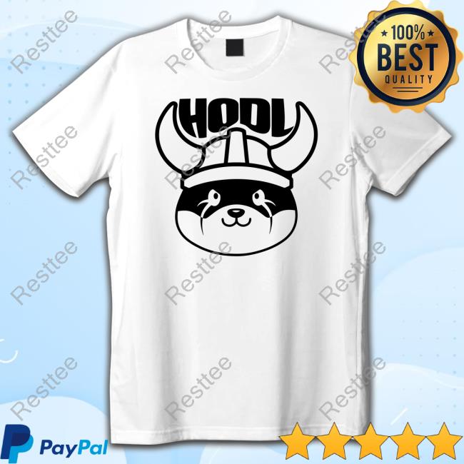 Floki Hodl White Hoodie
