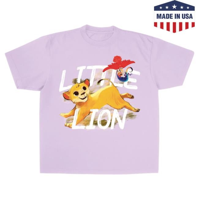 Official Brandon Lake Merch Store Little Lion Lungs - Kids New Shirt- Little Lion - Purple
