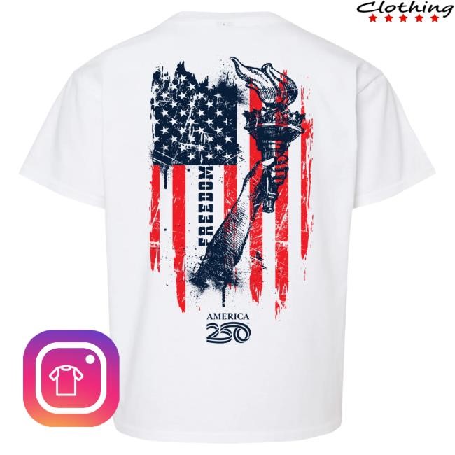 Durable Freedom & Liberty Youth T-Shirt America250 Event Wear