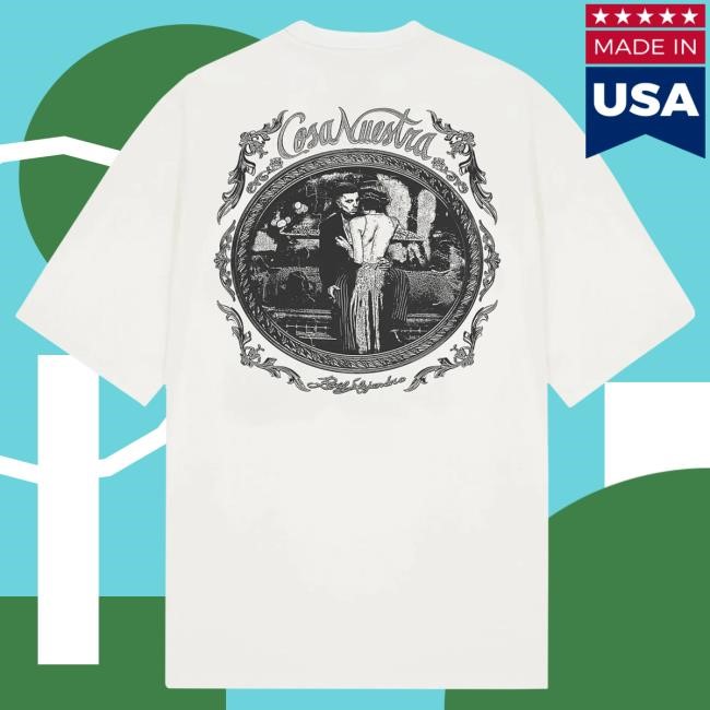 Rauw Alejandro Cosa Nuestra Album Cover Top Shirt - Off-White Top Shirt Rauw Alejandro Merch Store Official