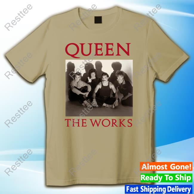 Queen ‘The Works' 2024 Shirt - Queen Official Merch Store Queen ‘The Works' 2024 Shirt - Queen Official Merch Store