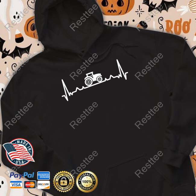 Heartbeat And Tractor Shirt Agrarian
