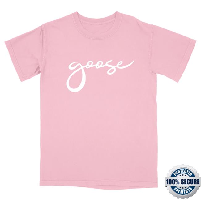 Official Goose The Band Merch Goosetheband Vintage Washed Script Shirt – Summer