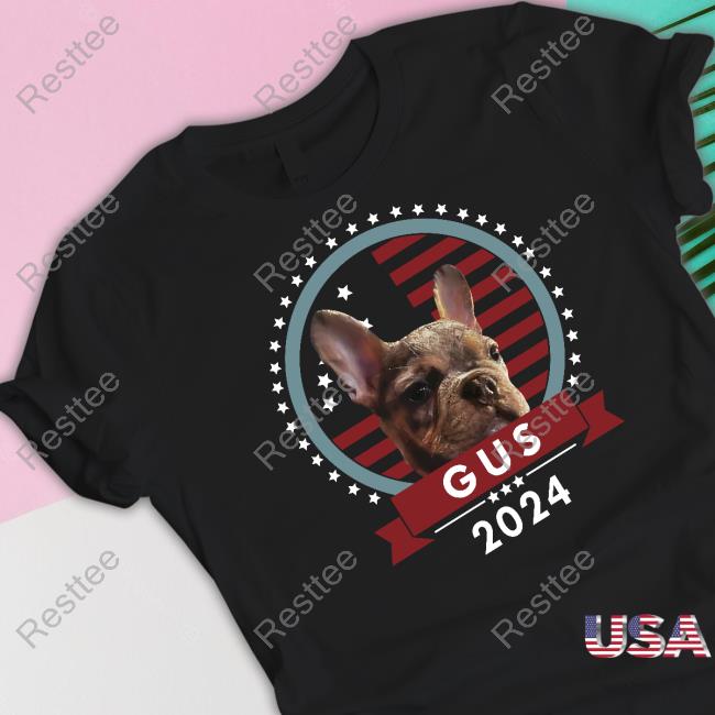 Vandals Srore Gus 2024 American Flag Long Sleeved T Shirt GregGutfeld Gus 2024 Tee Shirt