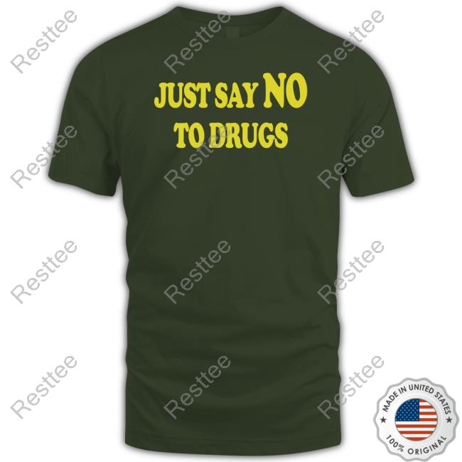 Official Just Say No To Drugs Tee