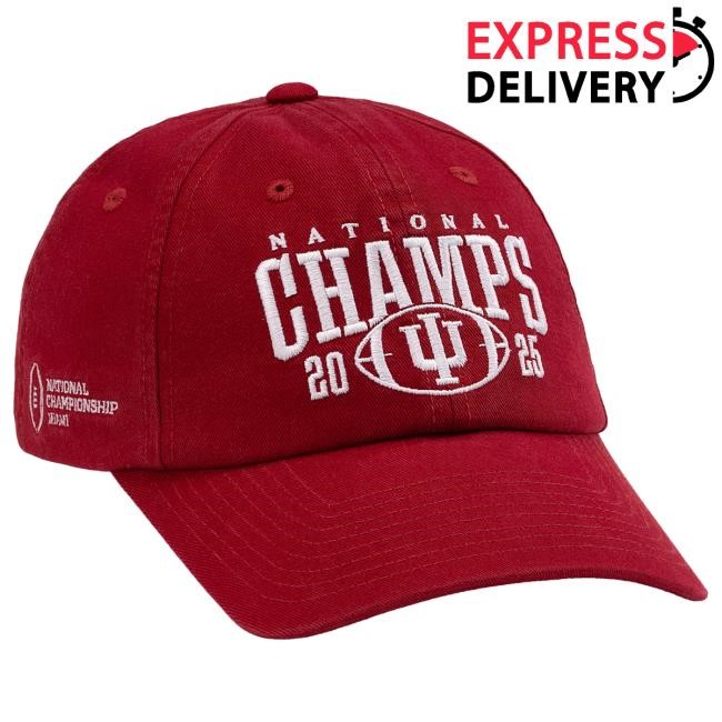 Homefield Indiana Hoosiers 2025 Cfp National Champions Dad Hat