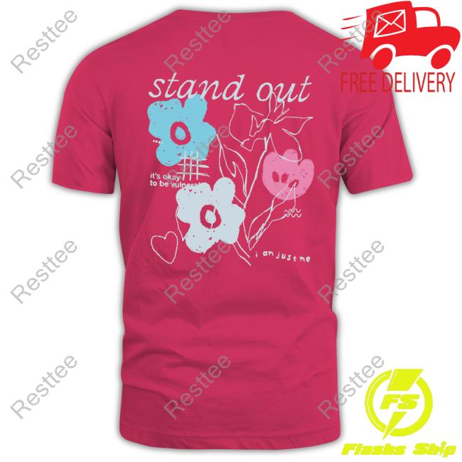 Official Aimsey Merch Stand Out Black T Shirt Aimsey Merch Stand Out Black Shirt