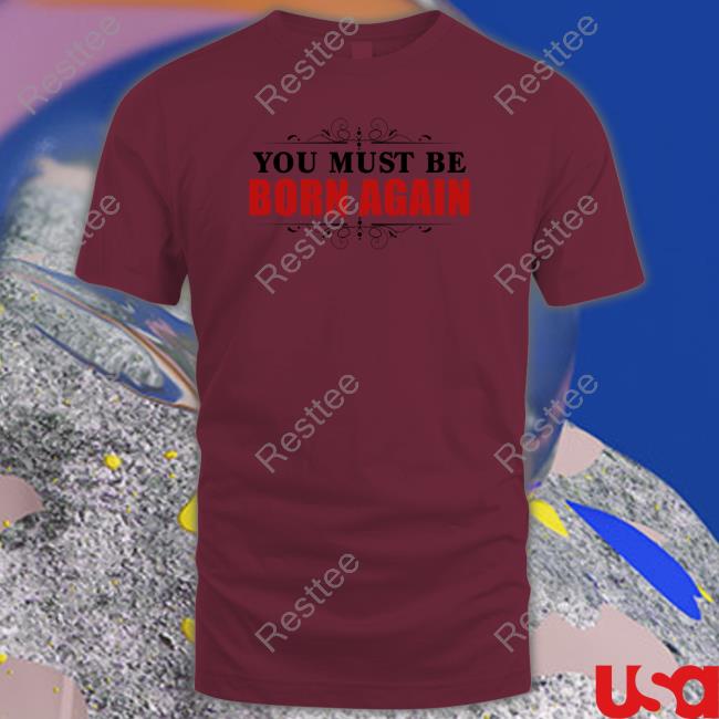 Official Damon Atkins You Must Be Born Again Sweatshirt