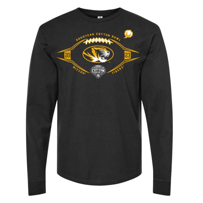Official Cotton Bowl Merch 2023 Cotton Bowl Missouri Shirt