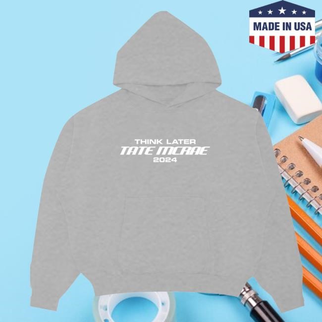 Tate Mcrae Official Merch Store Think Later Tour Sweartshirts