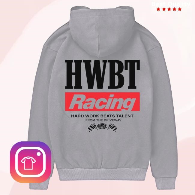Hwbt Smoke Heavyweight Boxy Hoodie Sweatshirt