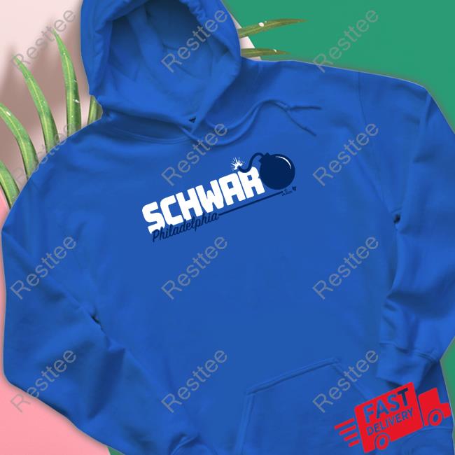 Breakingt Kyle Schwarber Schwarbomb Logo Shirts Official Kyle Schwarber Schwarbomb Logo Tee