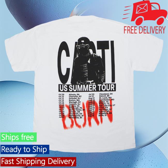 Official Playboi Carti Merch Playboi Carti Burn Shirt PlayboiCarti Clothing Shop Store