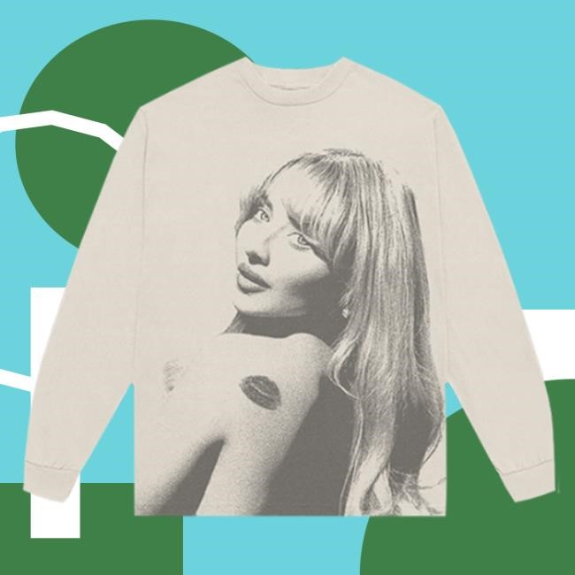 Sabrina Carpenter Official Merch Store Short n' Sweet L/S T Shirt Short n' Sweet Album Clothing Shop