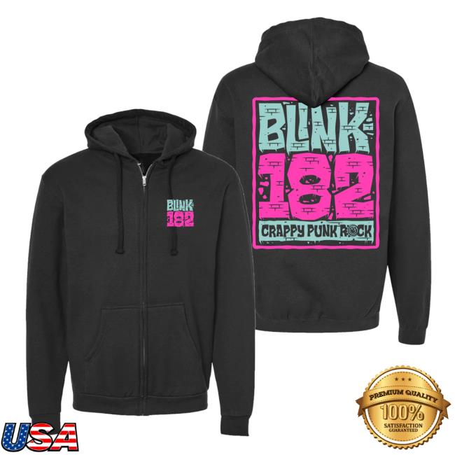 Official Blink182 Merch Store Wall Sweatshirt