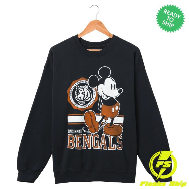 Official Junk Food Clothing Shop Junkfoodclothing Bengals Mickey Sweater Junk Food Store Shop