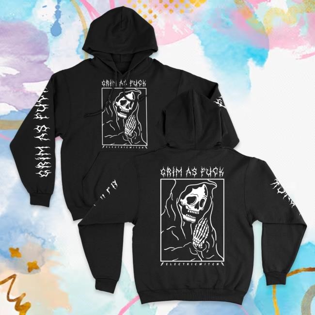 Electric Witch Grim Pullover Hoodie Electric Witch Grim Pullover LS Hoodie