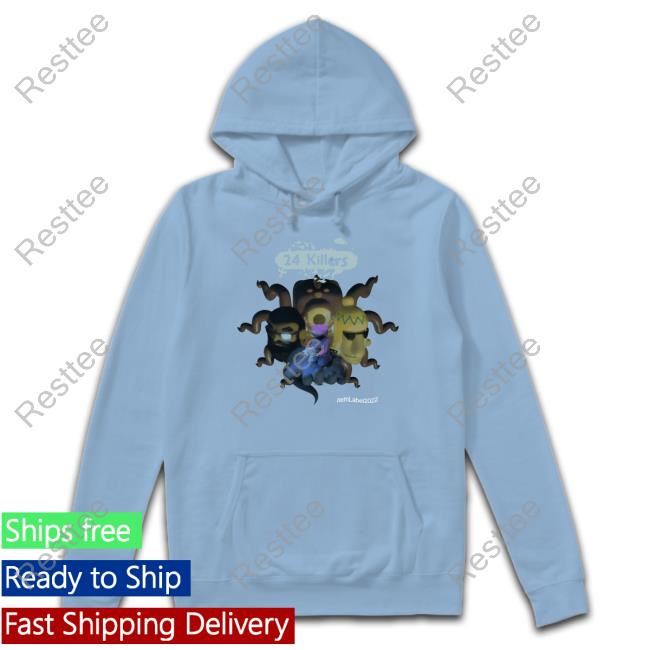 Official 24 Killers Item Label 2022 Shirt