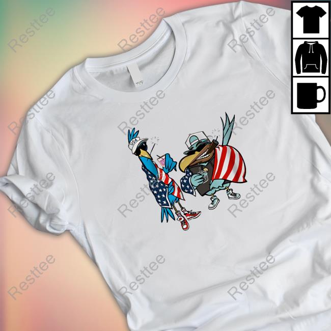 Birdie Juice Flag Birds Shirt