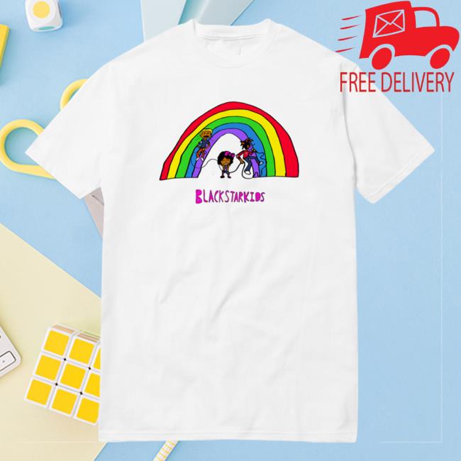 Official Dirty Hit Store Blackstarkids Rainbow T-Shirt Dirtyhit