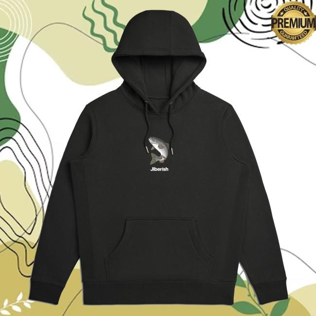 Official Jiberish Catch & Release Hoody Ivy Official Jiberish Merch Catch & Release Popover Hoodie Ivy