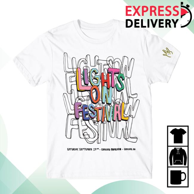 H.E.R Merch Shop Lights On Festival White New T Shirt