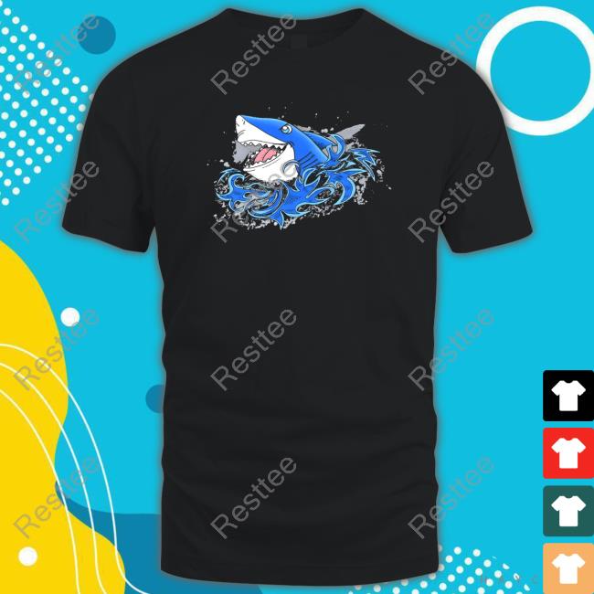 Official Foolish Gamers Merch Foolish Gamers Riptide Shark Shirt