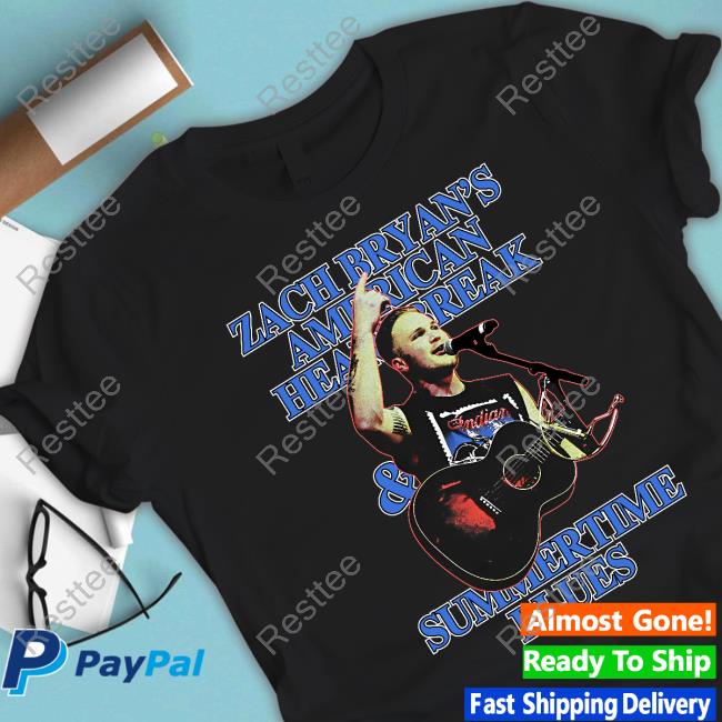 Zach Bryan's American Heartbreak & Summertime Blues T Shirt
