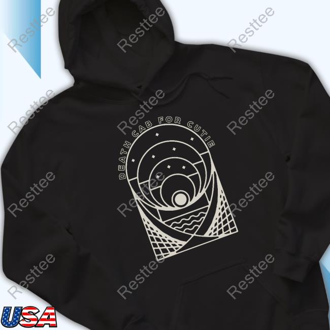 Official Death Cab For Cutie Post Modern Charcoal Pigment Dyed Tee Shirt