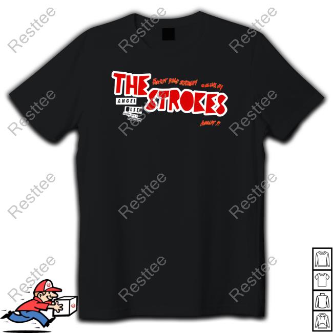 Official The Strokes Merch Forest Hills Stadium Tee